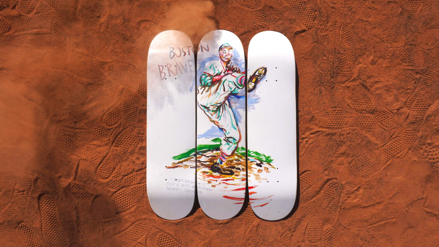 New collaboration with Raymond Pettibon – THE SKATEROOM