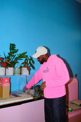 artist and designer yinka ilori in his london studio