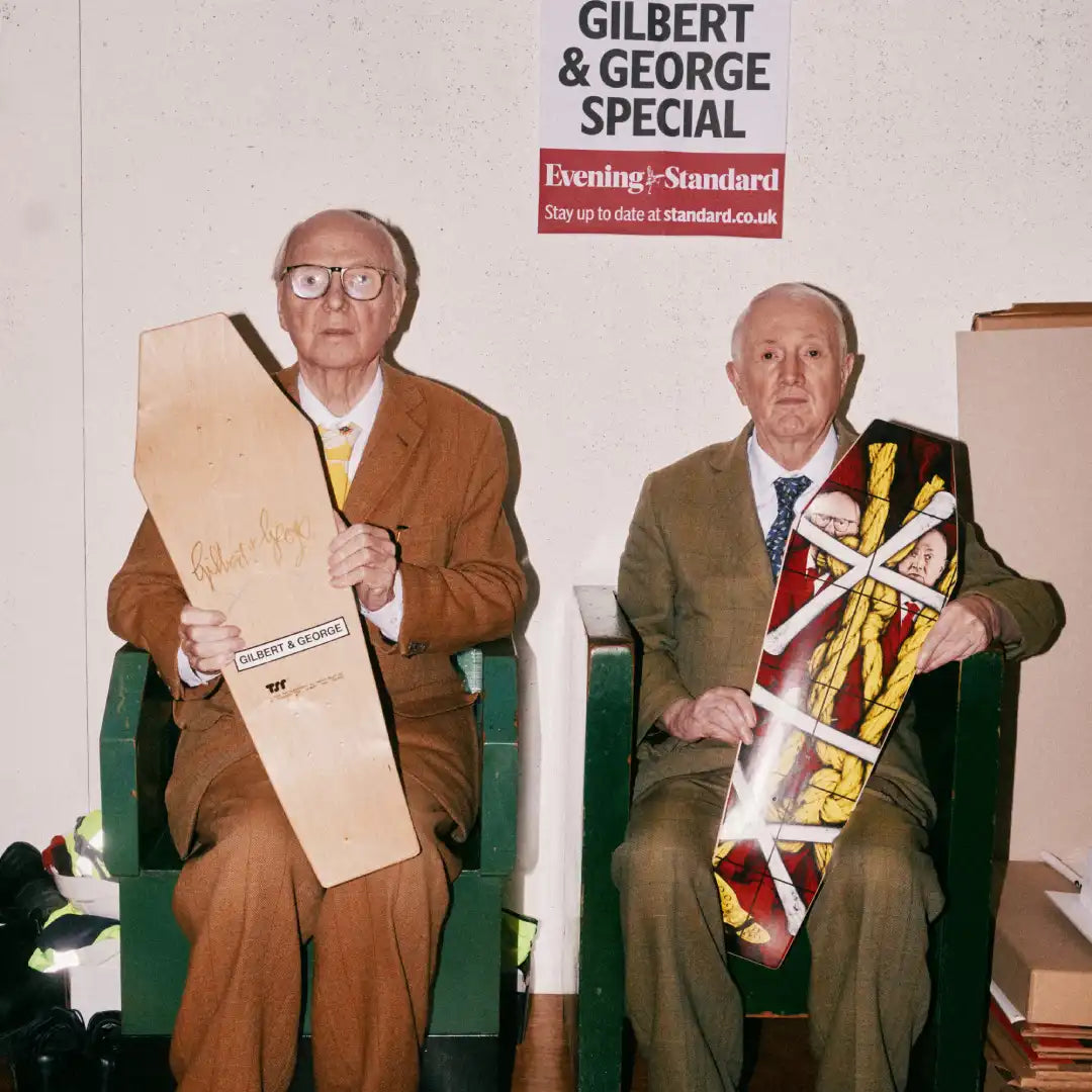 Gilbert & George Skateboard Art | Limited Edition | THE