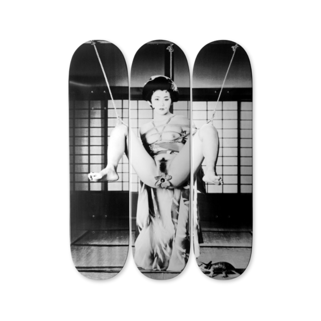 ai wei wei geisha art by THE SKATEROOM limited