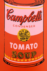 Andy warhol coloured campell's soup peach original art solo deck by THE SKATEROOM bottom edition