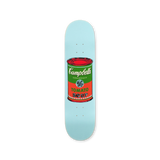 Andy warhol coloured campell's soup red solo deck by THE SKATEROOM bottom edition