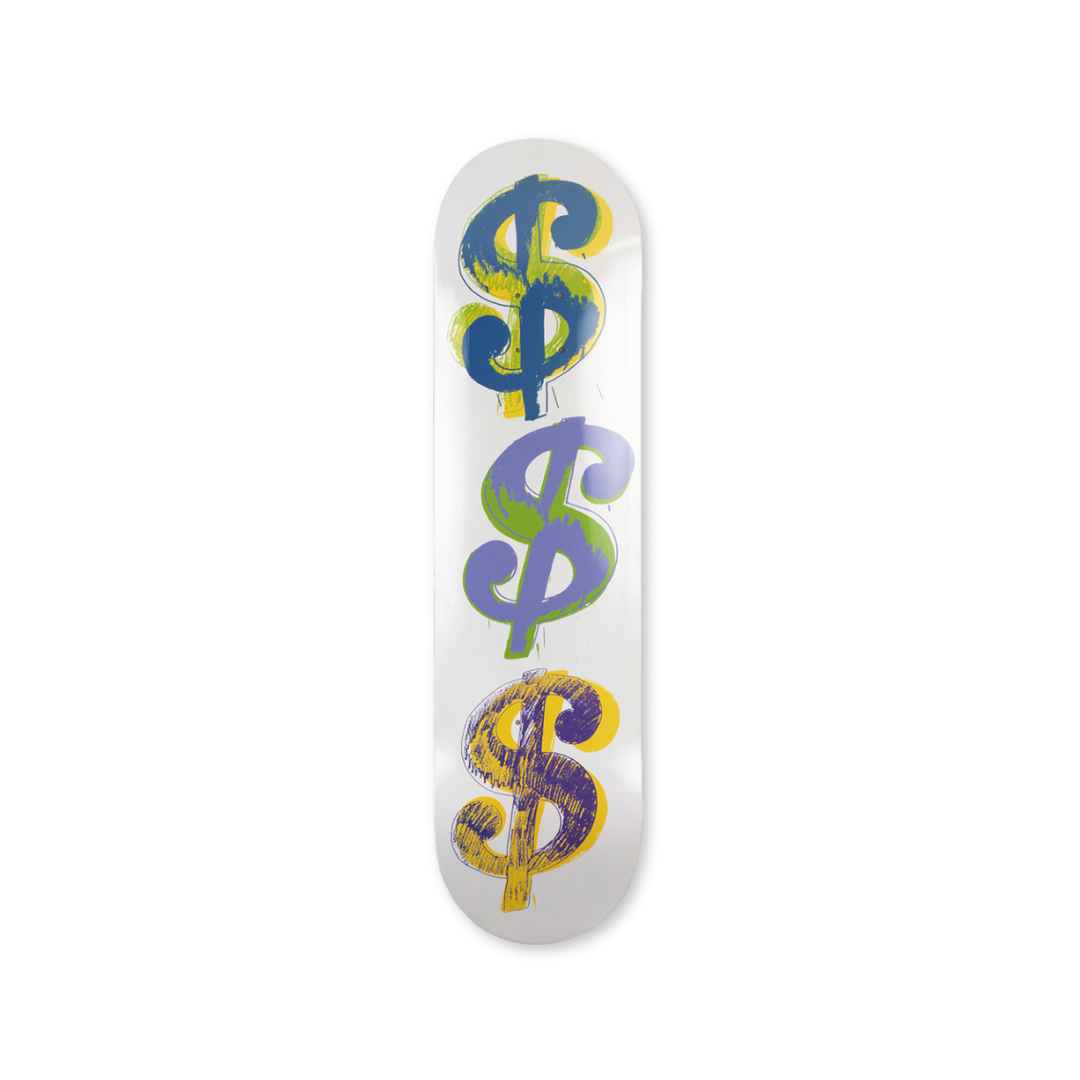 Andy warhol dollar sign solo 9 C bottom by THE SKATEROOM edition