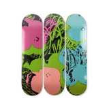 Andy warhol the flower series green and pink by THE SKATEROOM bottom