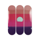 Andy warhol sunset purple by THE SKATEROOM art edition bottom