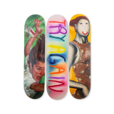 CB HOYO Evgen Čopi GORISEK Pascal MÖHLMANN falling bottom triptych by THE SKATEROOM collection