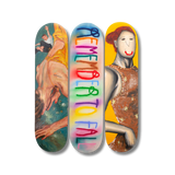 CB HOYO Evgen Čopi GORISEK Pascal MÖHLMANN Remember to fall bottom triptych by THE SKATEROOM collection