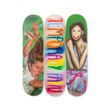 CB HOYO Evgen Čopi GORISEK Pascal MÖHLMANN temporary pain original artwork bottom triptych by THE SKATEROOM collection