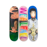 CB HOYO Evgen Čopi GORISEK Pascal MÖHLMANN we all fall bottom triptych by THE SKATEROOM collection original artwork