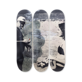 ed Templeton Elissa steamer Lawrence Kansas hand signed edition bottom triptych by the skateroom