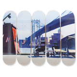 Edward hopper Manhattan bridge bottom by THE SKATEROOM edition