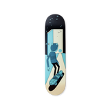 Jeremyville's Eternity skateboard art by the skateroom