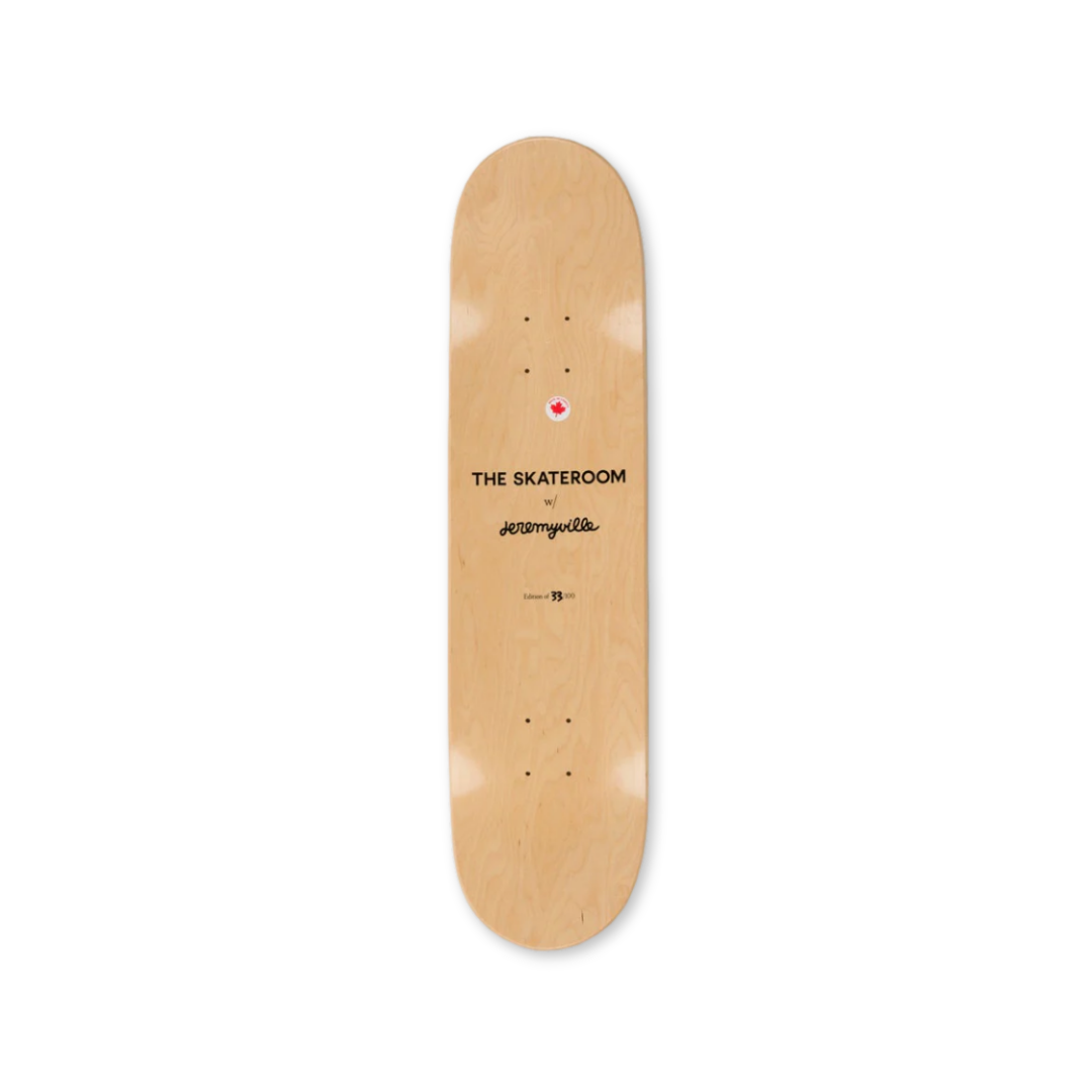 Jeremyville's Eternity skateboard art by the skateroom