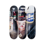 JOHN Yuyi's Cup Noodle skateboard art by the skateroom