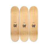 JOHN Yuyi's Cup Noodle skateboard art by the skateroom