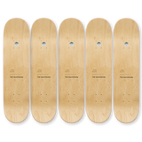 JR's Migrants, Walking New York City, New York, USA, 2015 skateboard art by the skateroom