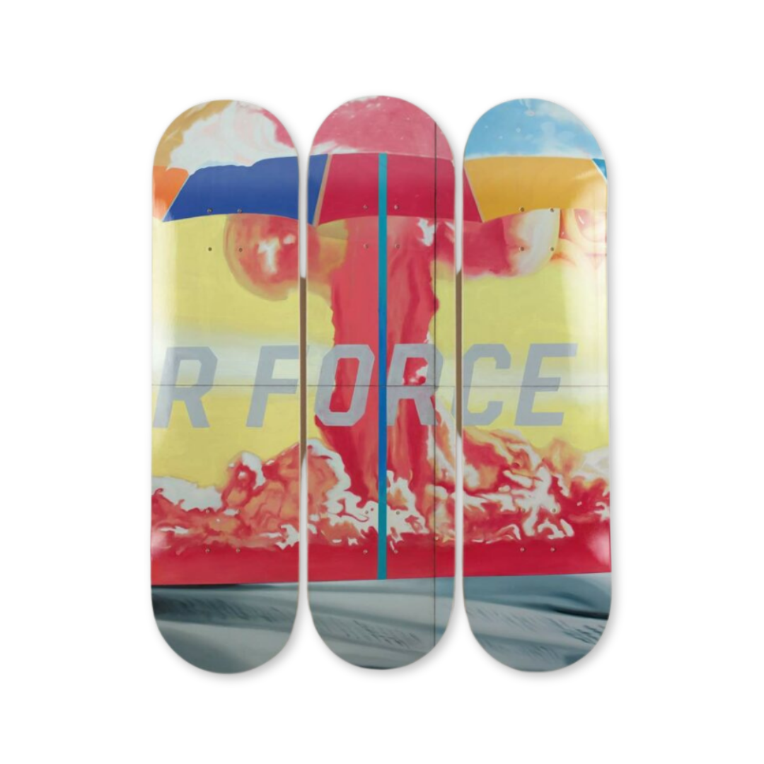 James rosenquist F-111 triptych B atom original by THE SKATEROOM collection bottom