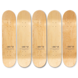 Juergen's Teller Michèle Lamy No.26, Los Angeles 2022, Hand-signed by MICHELE LAMY skateboard art by the skateroom