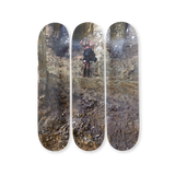 Juergen's Teller Michèle Lamy No.28, Barjac 2022, Hand-signed by MICHELE LAMY skateboard art by the skateroom