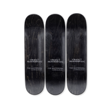 Korakrit Arunanondchai's Nostalgia For Unity skateboard art edition by the skateroom