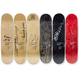Lamyland Collective's What Are We Skating For skateboard art by the skateroom