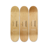 MAK2'S Home Sweet Home Rose Pool skateboard art by the skateroom