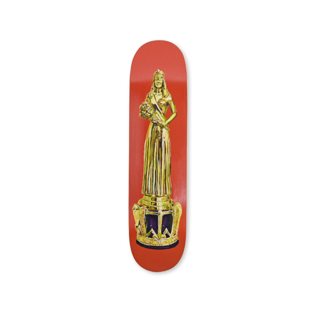 Michael Dayton Hermann's Beneath The Underdog 2 skateboard art by the skateroom