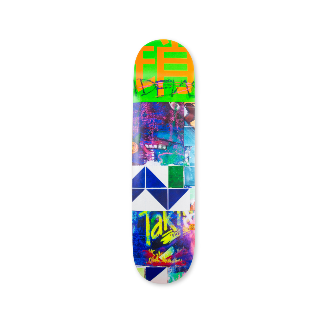 Patrick Martinez Cacaxtla Conflict (El Sereno to Alhambra) skate art edition by THE SKATEROOM