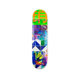 Patrick Martinez Cacaxtla Conflict (El Sereno to Alhambra) skate art edition by THE SKATEROOM