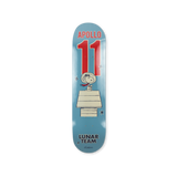 Charles M. Schulz's Apollo Lunar skateboard art by the skateroom