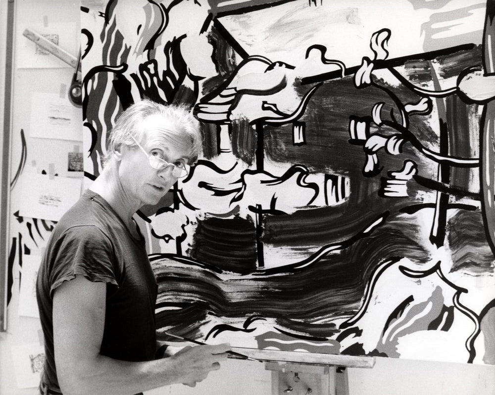 Portrait of Roy LICHTENSTEIN