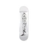 Raymond Pettibon's No Title (the raised hands) 2013 skateboard art by the skateroom