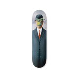 René Magritte's Le Fils De L'Homme skateboard art by the skateroom