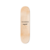 René Magritte's Le château des Pyrénées skateboard art by the skateroom