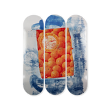 Robert Rauschenberg's Banner skateboard art by the skateroom