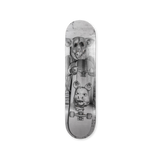Roger Ballen's Piggyback skateboard art by the skateroom
