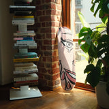 "Happy tears" skate decks by Roy Lichtenstein and THE SKATEROOM in a design apartment