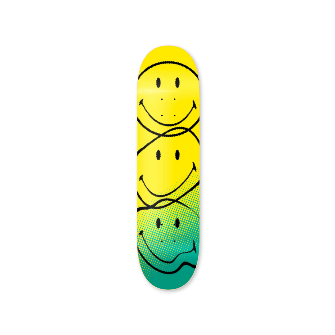 Acid Teal Skateboard art by the skateroom