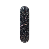 Vik Muniz's Eight Color Spectrum Black skateboard art by the skateroom