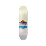 Wayne Thiebaud's Tomato bowl skateboard art by the skateroom