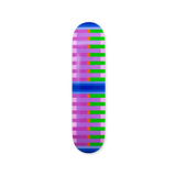 Yinka Ilori's United we stand united we fall skateboard art by the skateroom