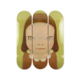 Yoshitomo Nara's Miss Margaret skateboard art by the skateroom
