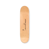 Top print of the Jean-Michel Basquiat THE SKATEROOM edition, featuring the iconic signature of the artist and its crown drawing.