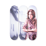 Packshot of Cindy Sherman art edition on skate deck Untitled 71
