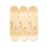 Packshot of top print of Cindy Sherman art edition on skate deck Untitled 92