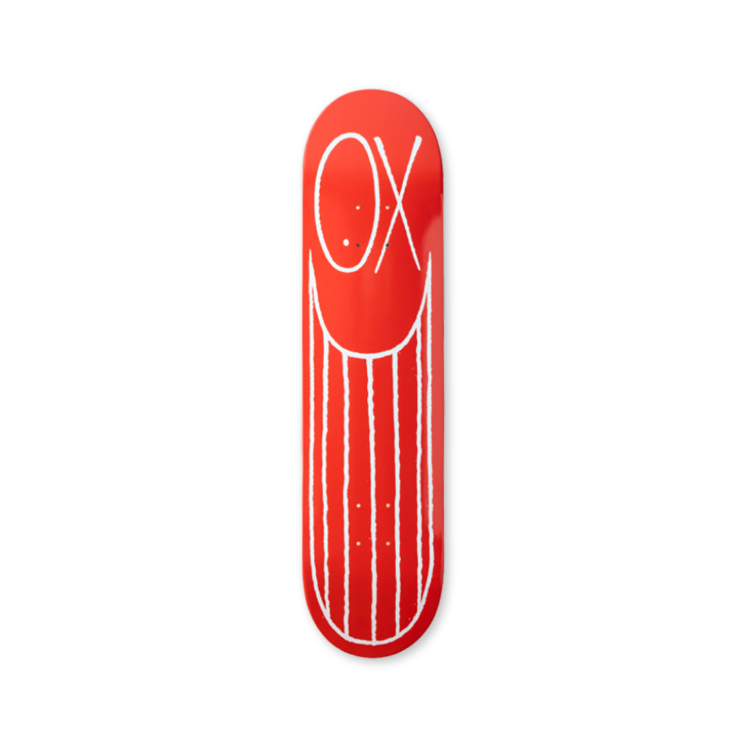 andre saravai mr a red bottom THE SKATEROOM edition skate deck art