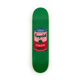 Andy warhol coloured campell's soup blood original art solo deck by THE SKATEROOM bottom edition