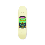 Andy warhol coloured campell's soup eggplant original art solo deck by THE SKATEROOM bottom edition