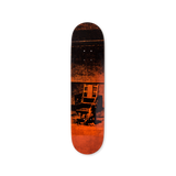 electric chair orange Andy warhol bottom edition by the skateroom