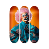 Cindy Sherman untitled 414 clown hand signed edition 2003 triptych bottom by the skateroom
